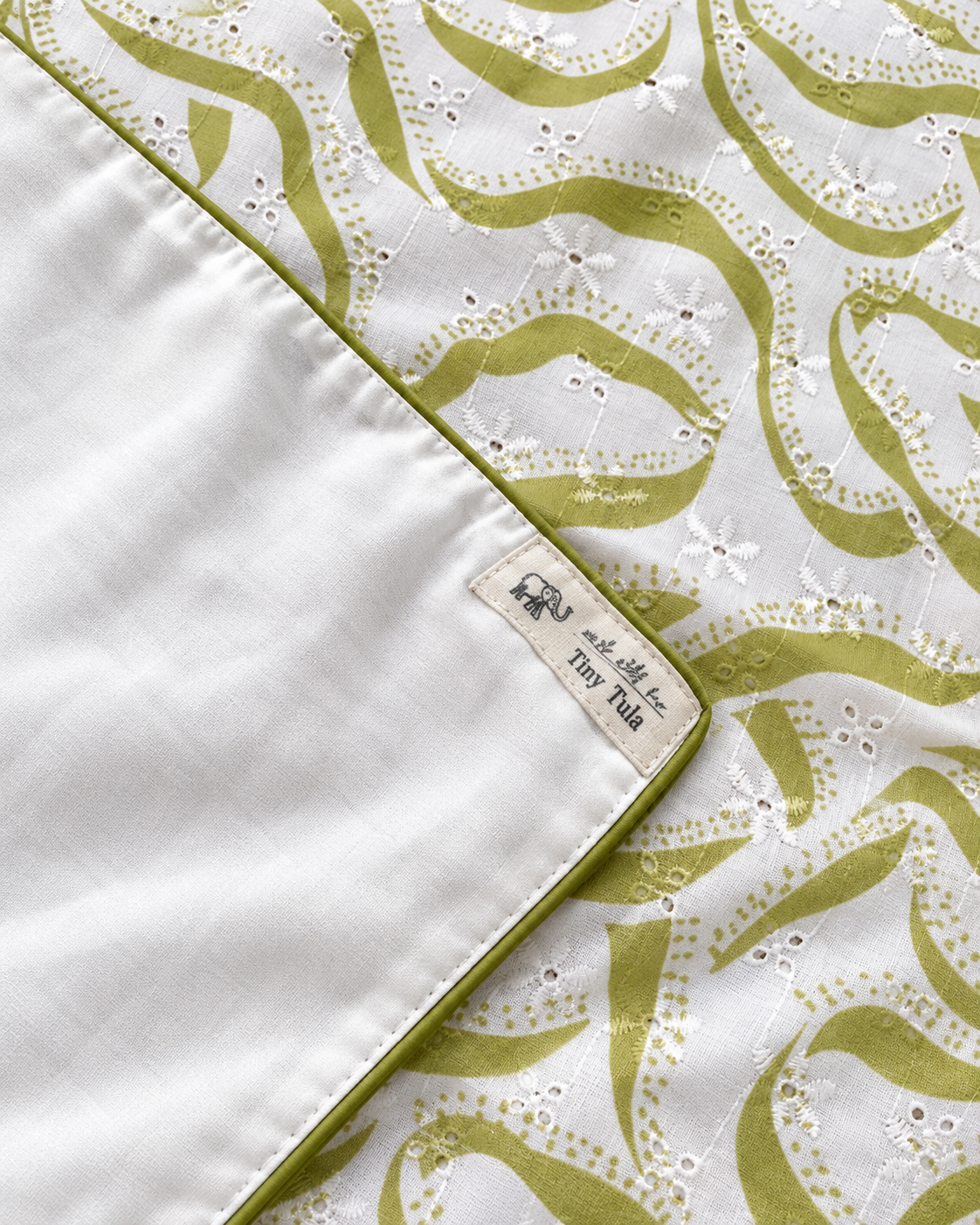 Olive Bloom Table runner
