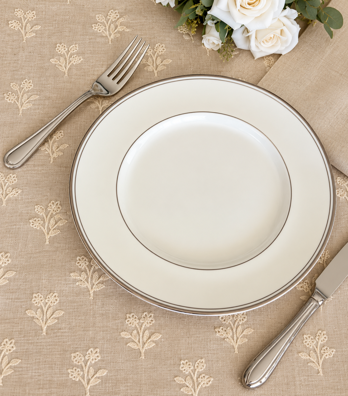 Quiet Bloom Table runner